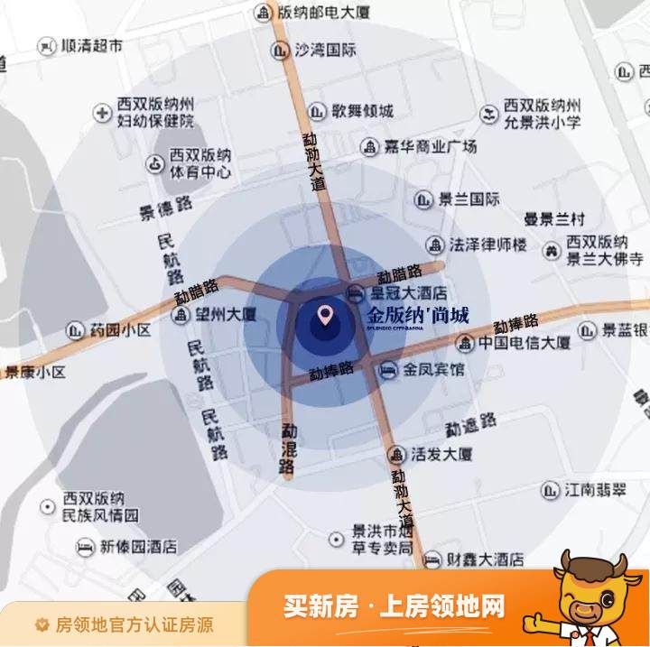 金版纳尚城规划图1