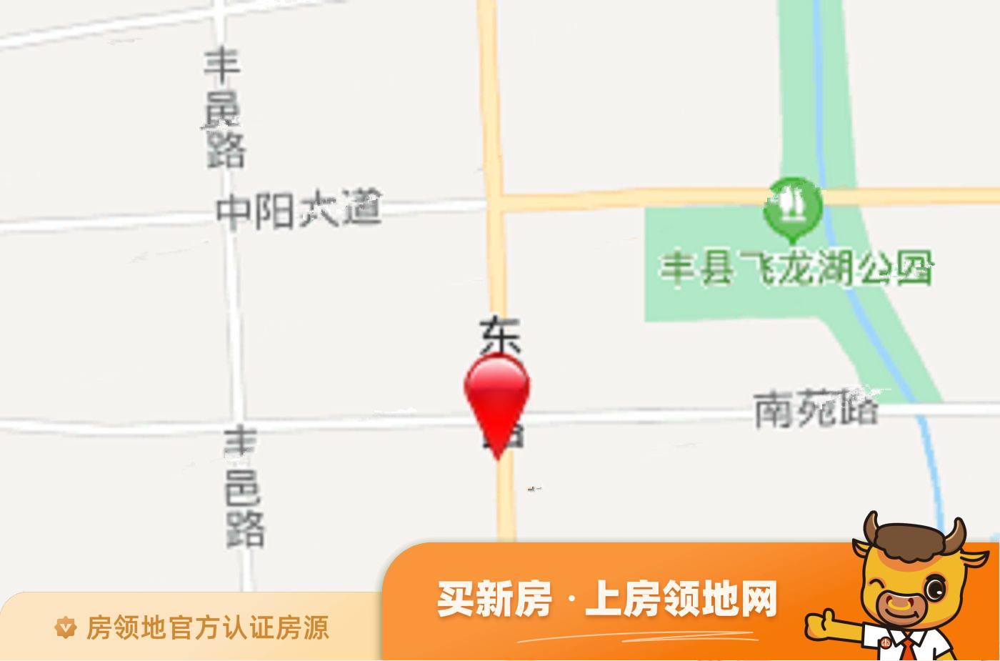 龙城樾府位置交通图1