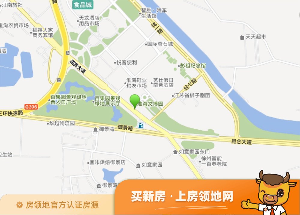 盛世孔雀城位置交通图29