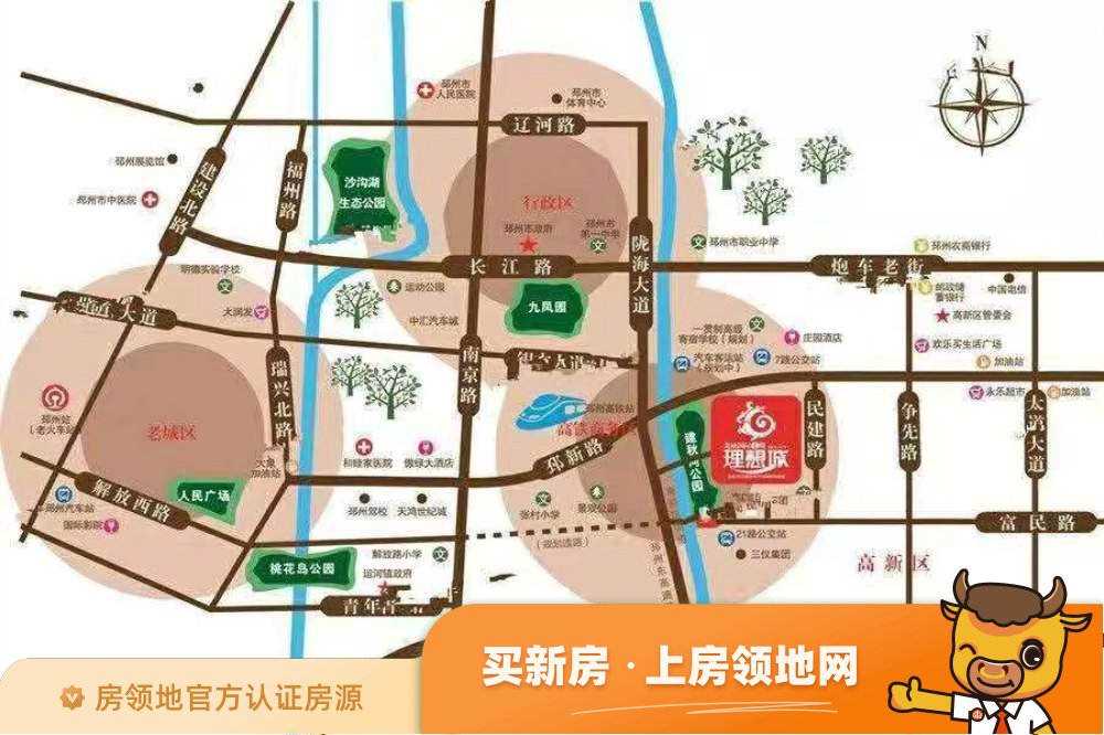 龙城国际理想城位置交通图2