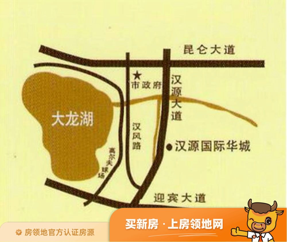 汉源国际华城位置交通图47