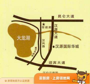 汉源国际华城位置交通图49
