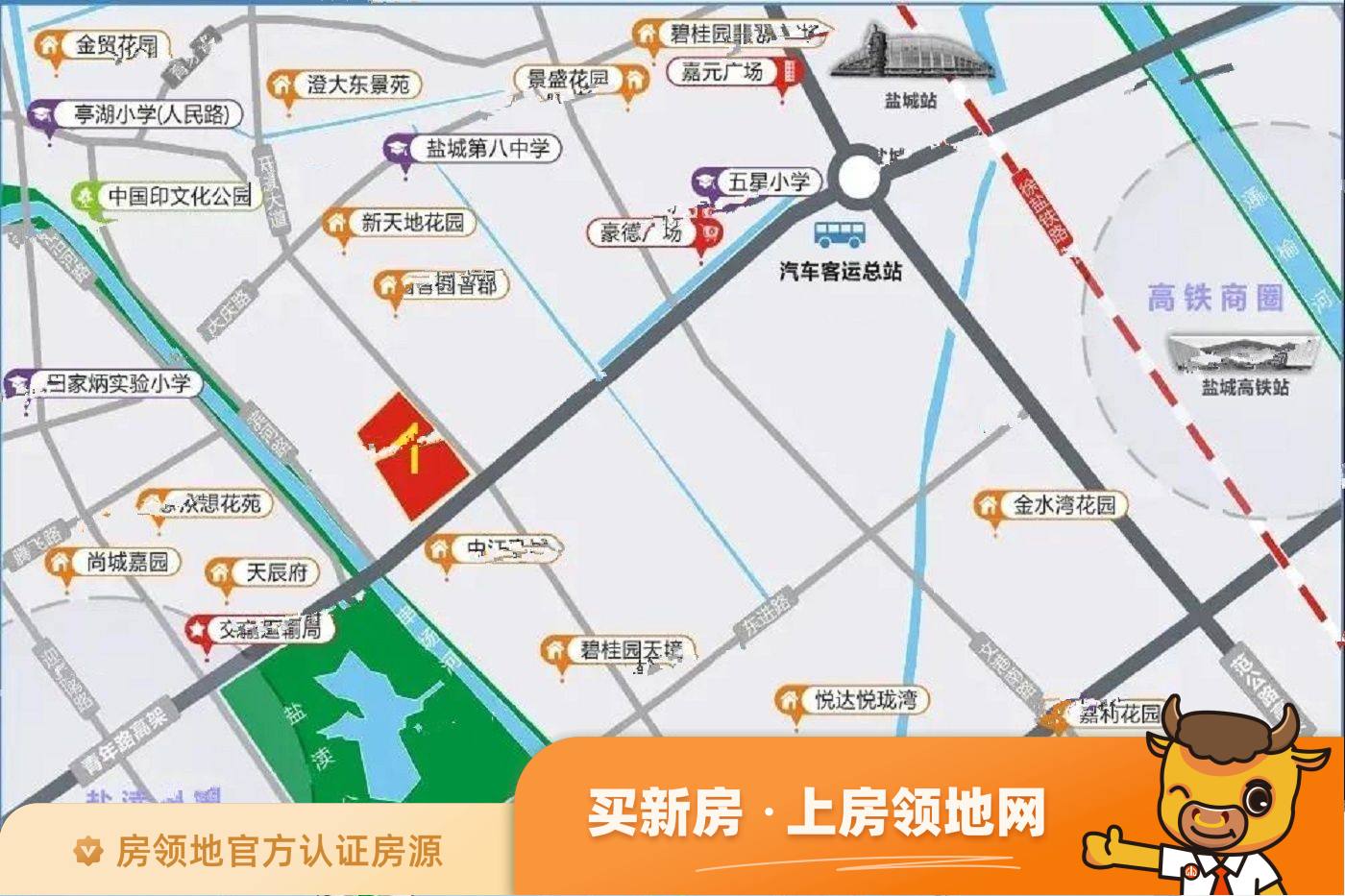 绿地香港理想城位置交通图1