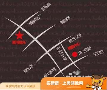 新华联梦想城商铺位置交通图1
