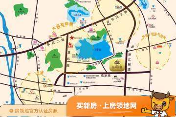锦峰湖景位置交通图4