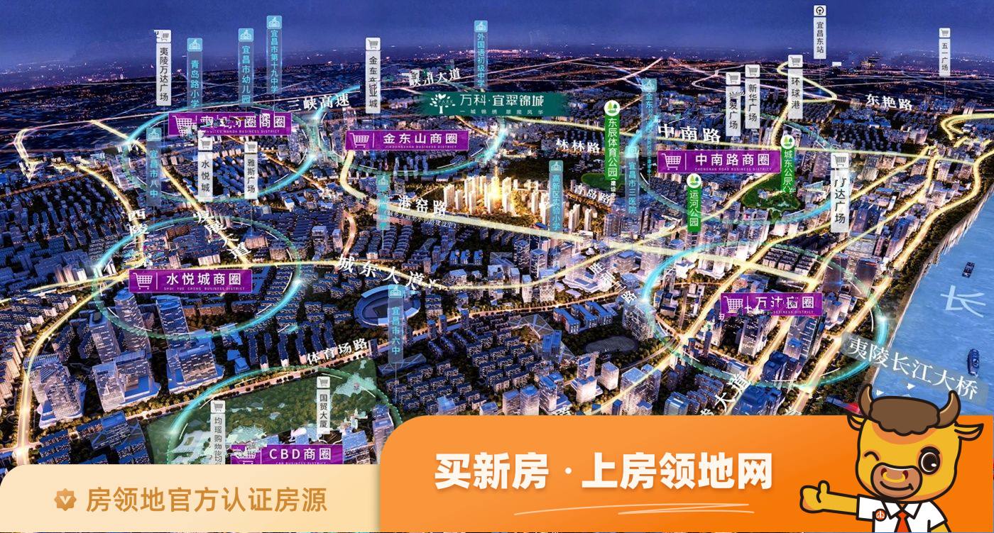 万科宜翠锦城位置交通图52
