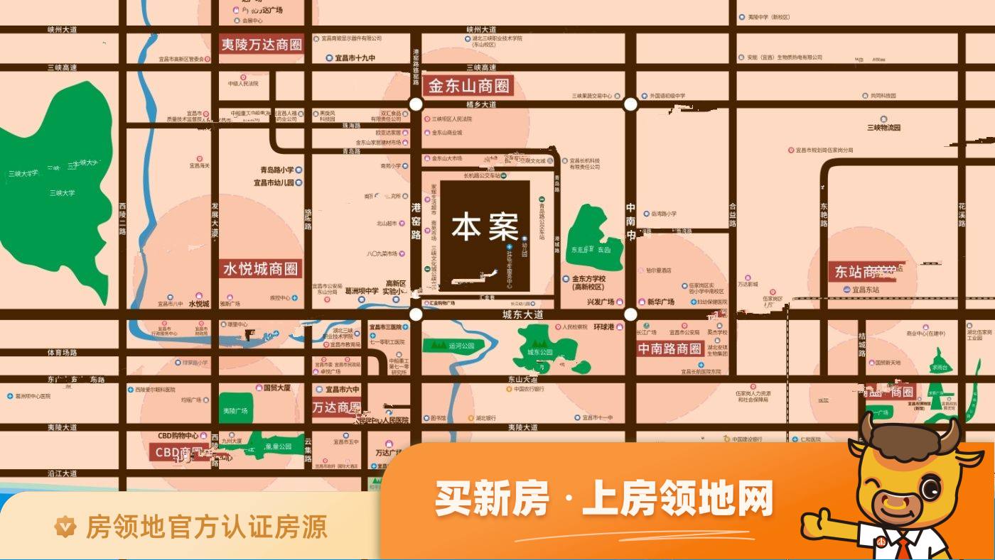 万科宜翠锦城位置交通图53
