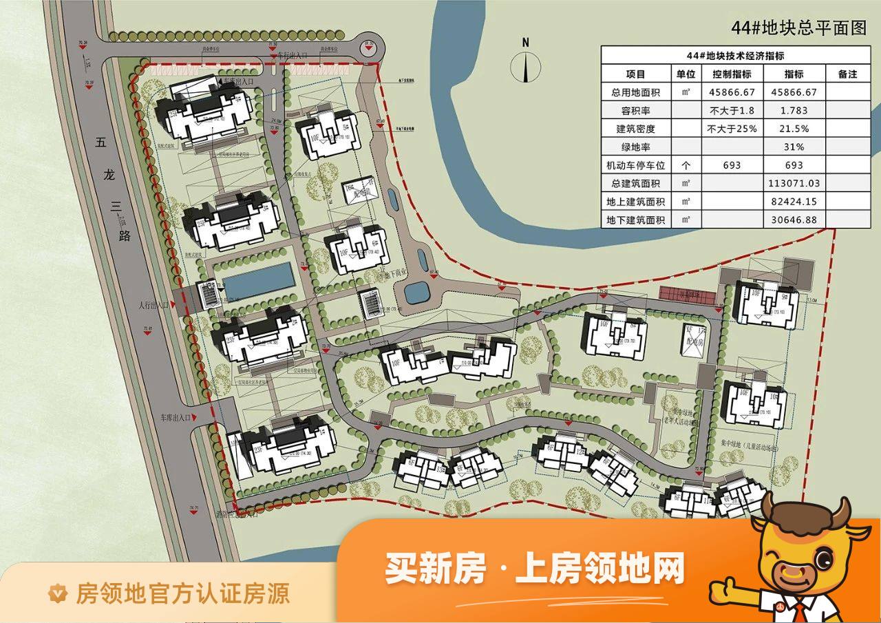 滨江新城规划图1