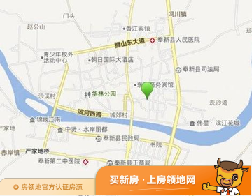 鑫福滨江世纪城位置交通图1