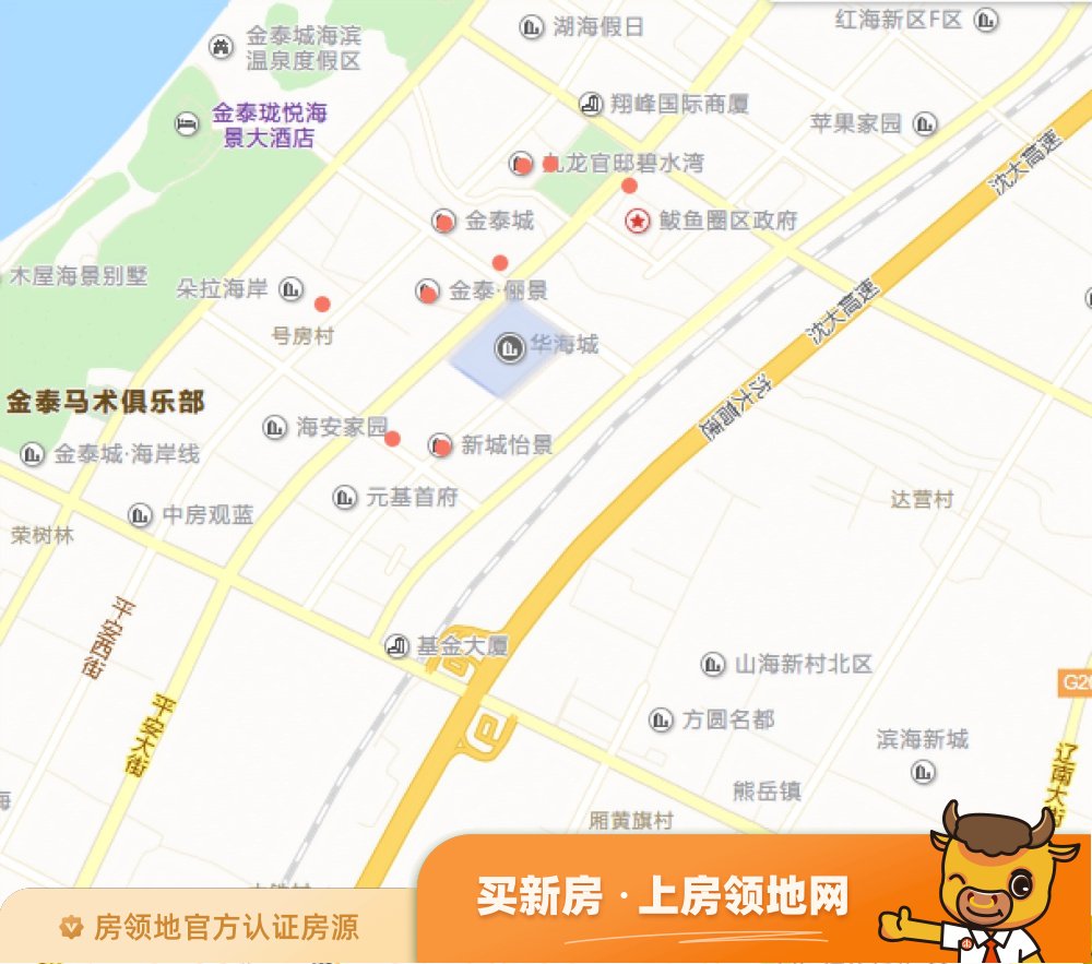 华海书苑位置交通图1