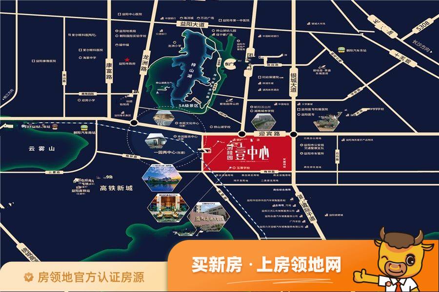 益阳碧桂园壹中心位置交通图63
