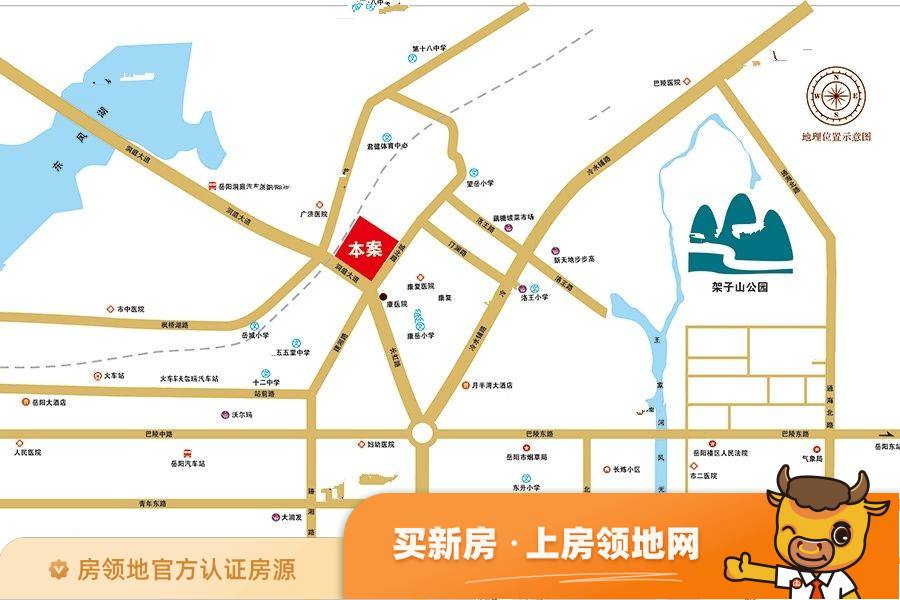 鑫翔豪庭位置交通图7