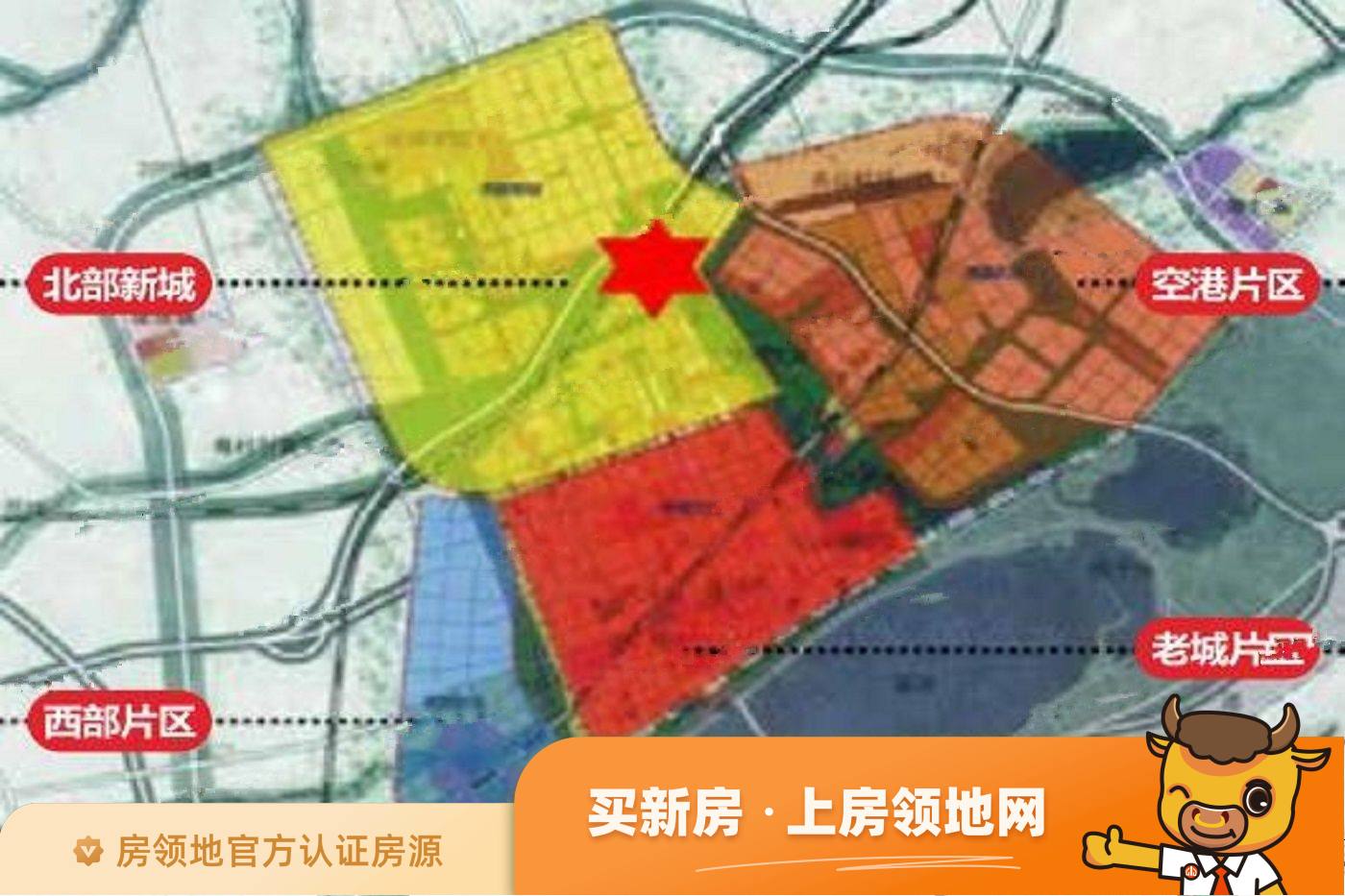 绿地新里城位置交通图1