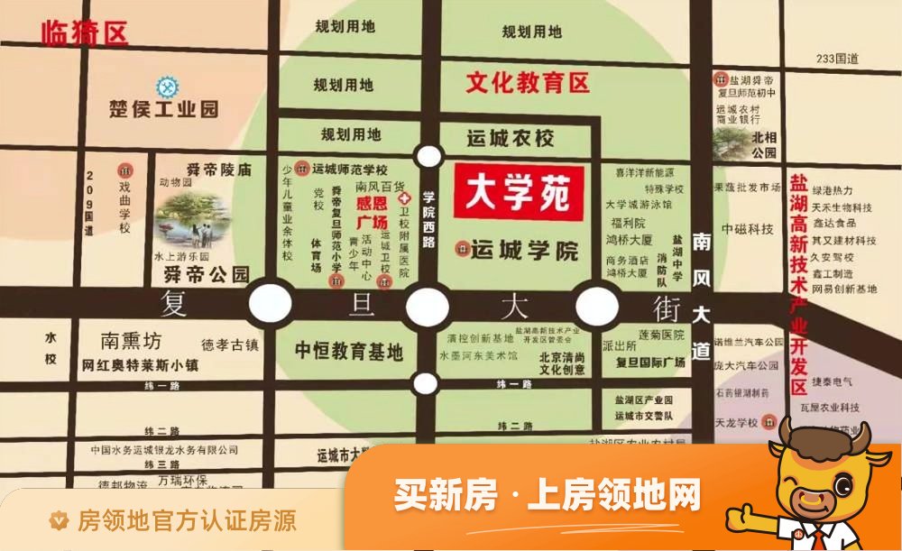 上德大学苑位置交通图34