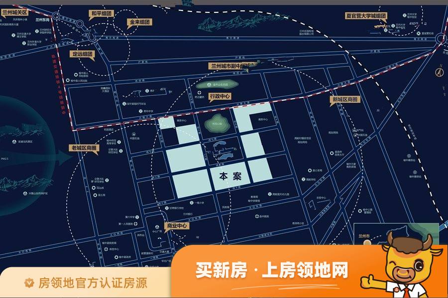 天庆蓝色港湾二期位置交通图2