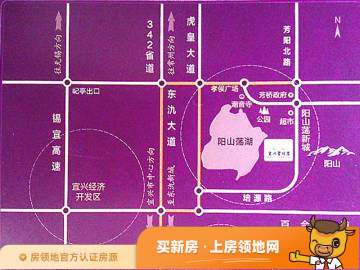 宜兴碧桂园位置交通图1