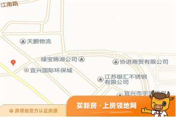 中国宜兴国际环保城位置交通图1