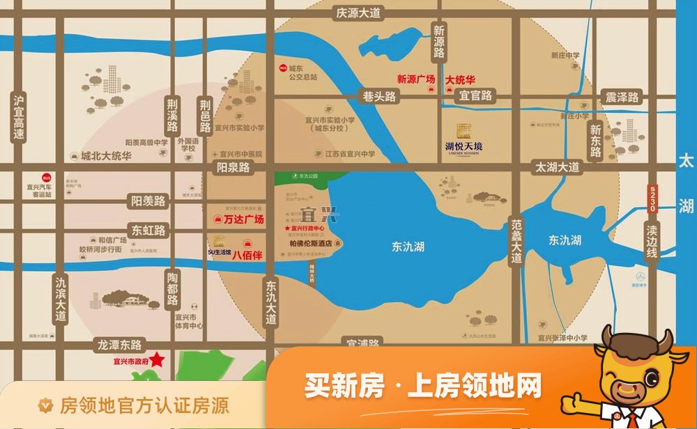 碧桂园湖悦天境位置交通图2