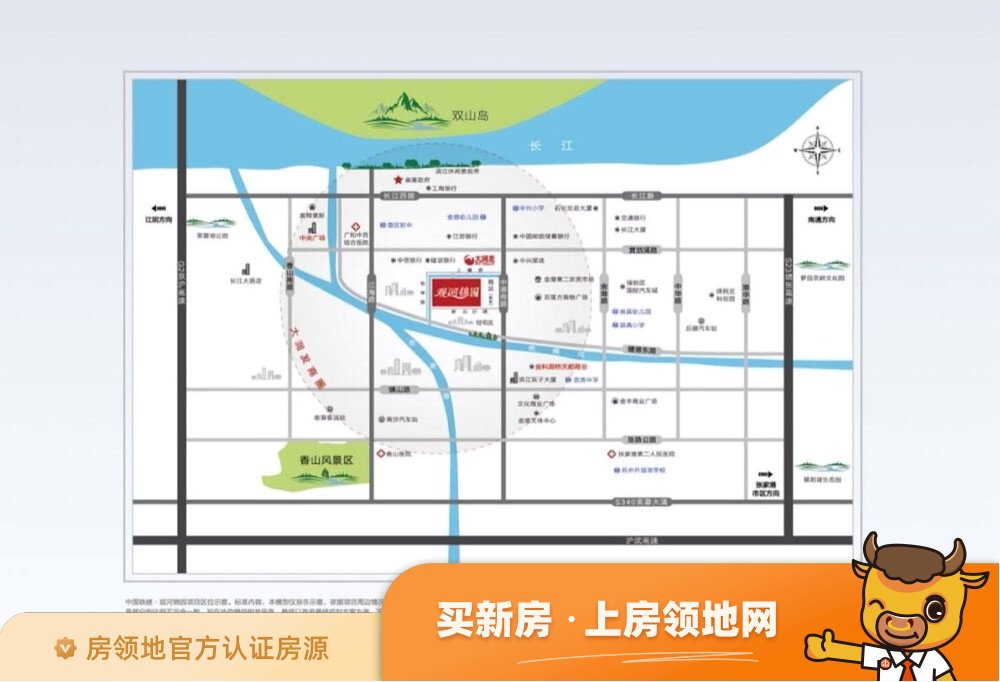 中铁观河锦园位置交通图6