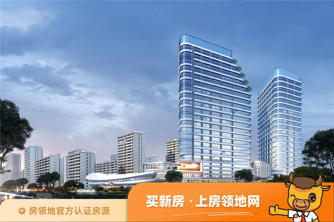 张家口京北华侨城在售户型，2居、3居，建面82-104m²