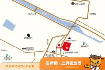 熙泽盛景位置交通图1