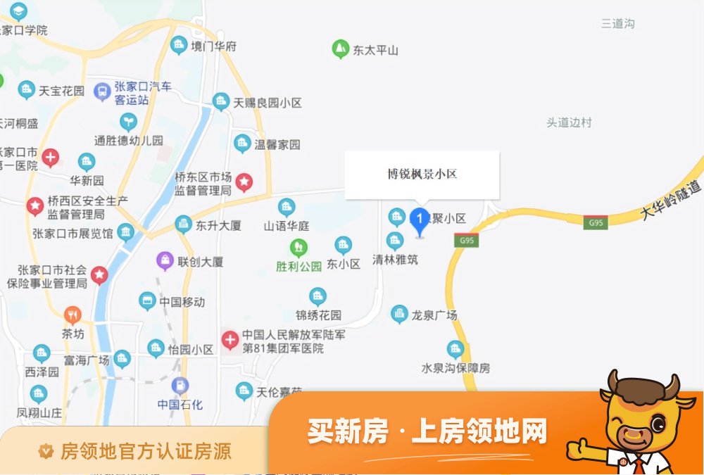 博锐枫景位置交通图23