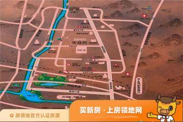中国总部基地位置交通图1