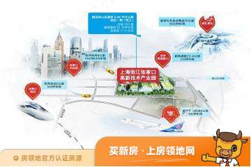 上海张江张家口高新技术产业园位置交通图2