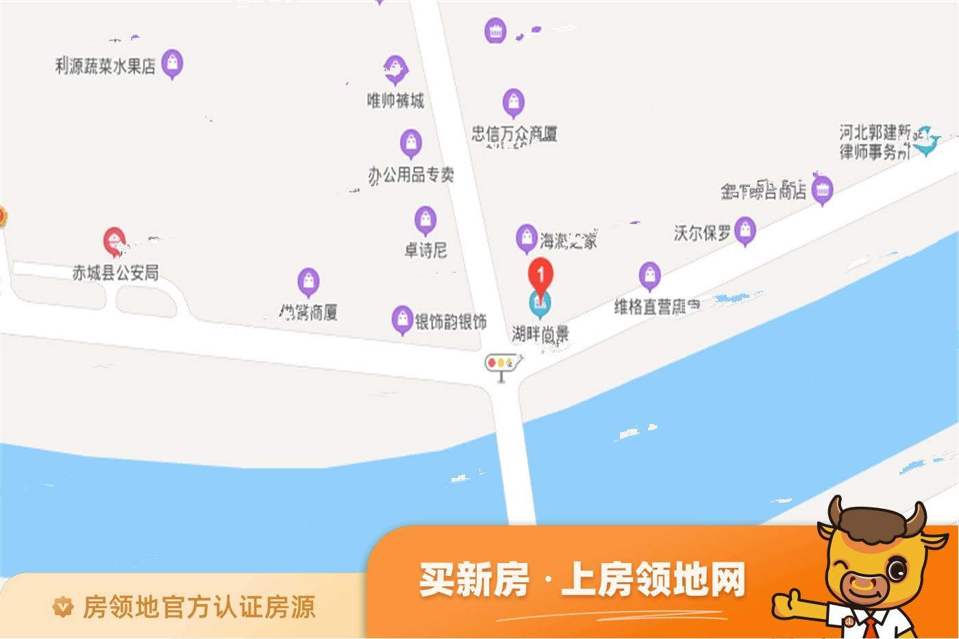 湖畔尚景位置交通图1