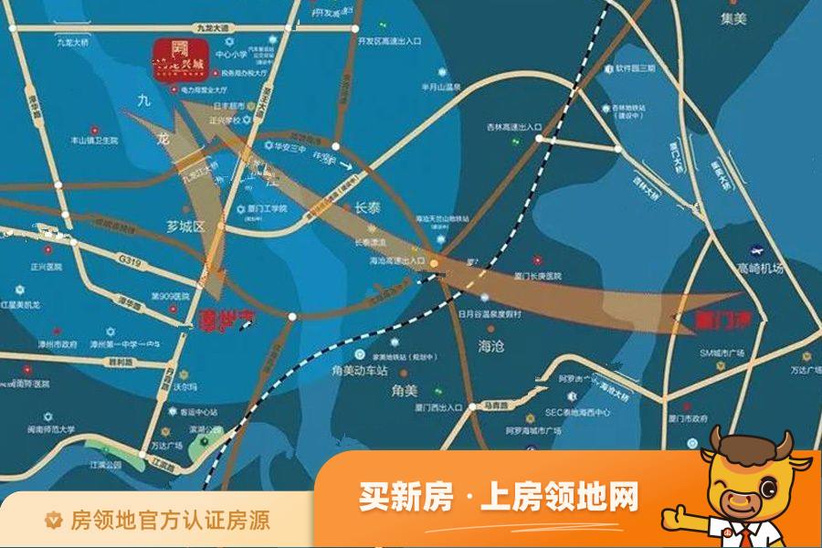 九龙兴城位置交通图9