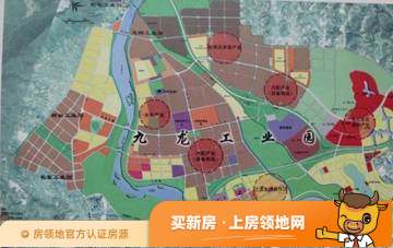 九龙兴城位置交通图1