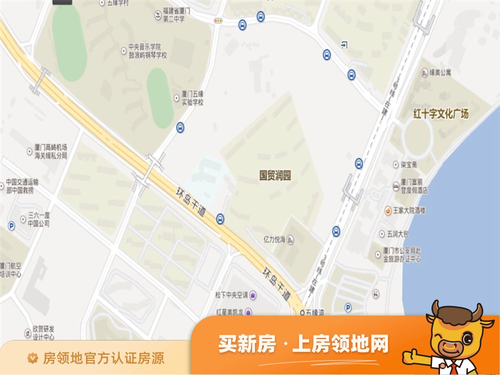漳州国贸润园位置交通图46