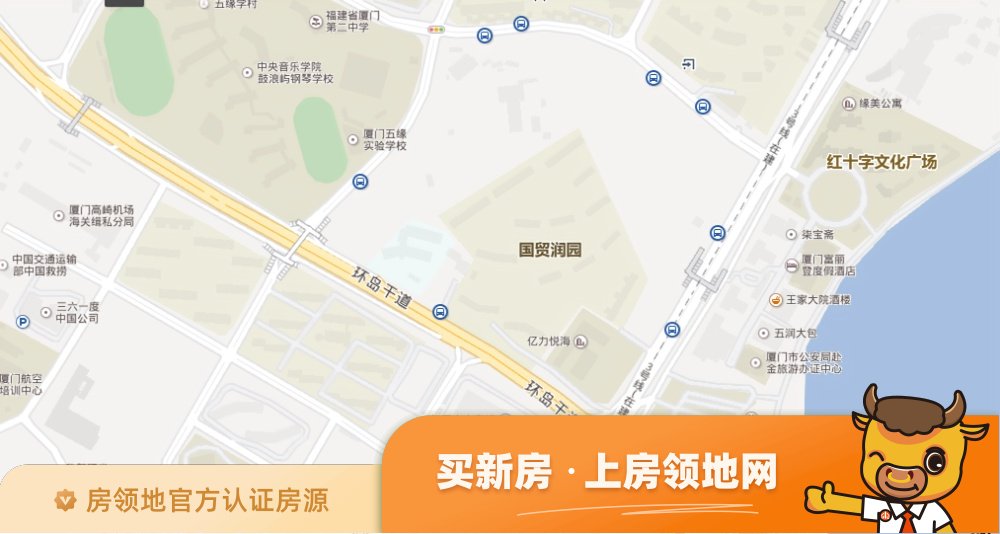 漳州国贸润园位置交通图48