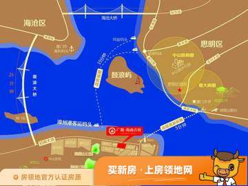 广隆海尚首府位置交通图55