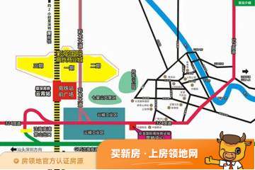 彩龙国际高铁商业城位置交通图1