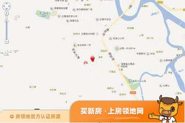 福锦中心广场位置交通图1