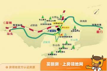 上城国际位置交通图1