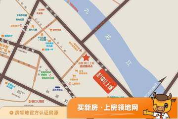 泉舜锦江上城位置交通图2