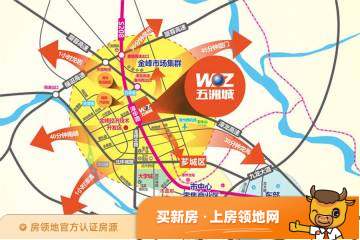 漳州五洲城位置交通图3