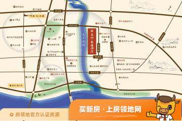 禹洲雍禧澜湾位置交通图8