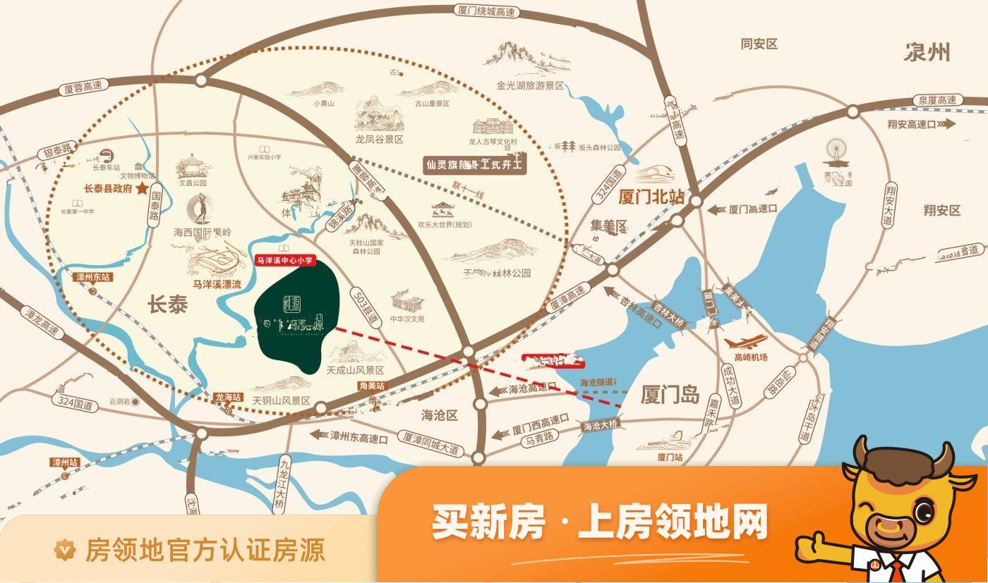 富力锦绣桃源位置交通图62
