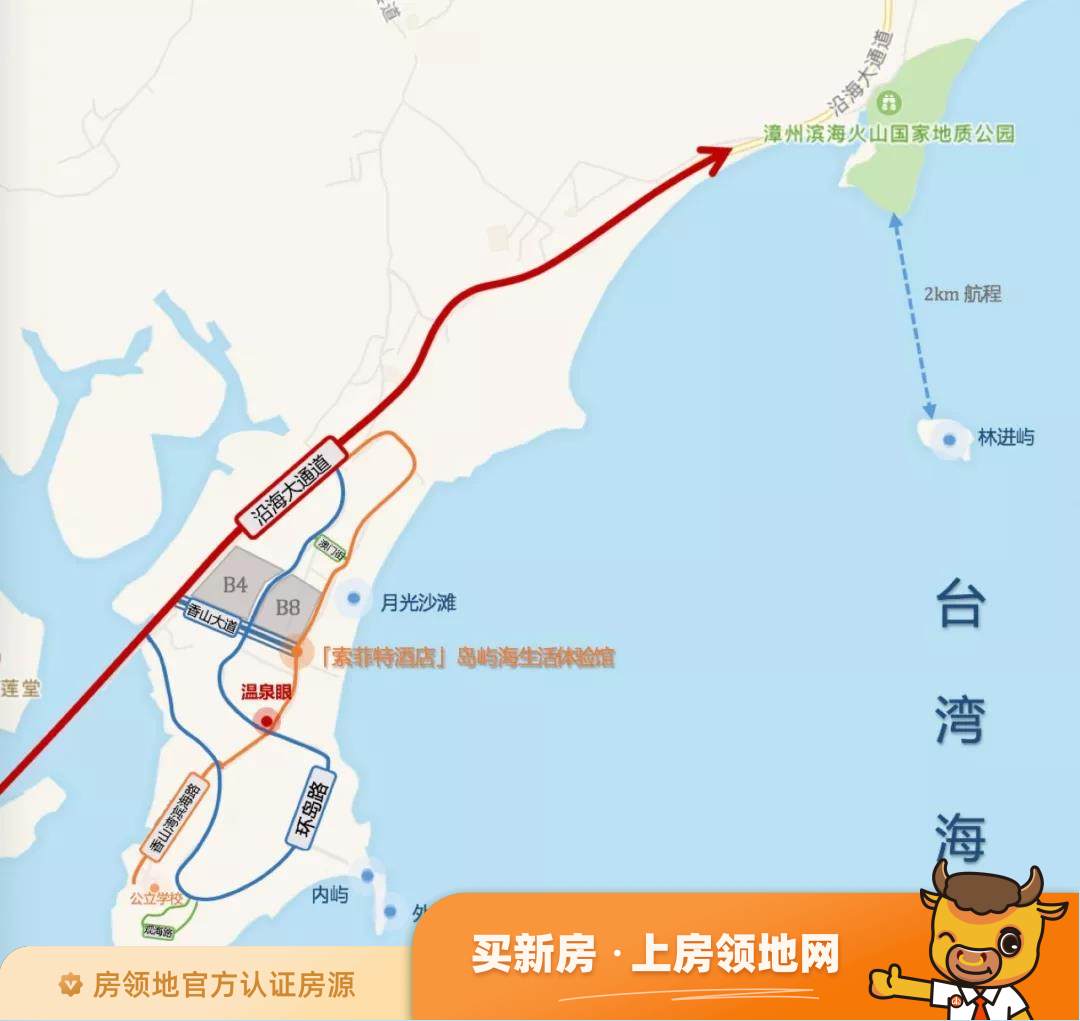 泰禾香山湾位置交通图9