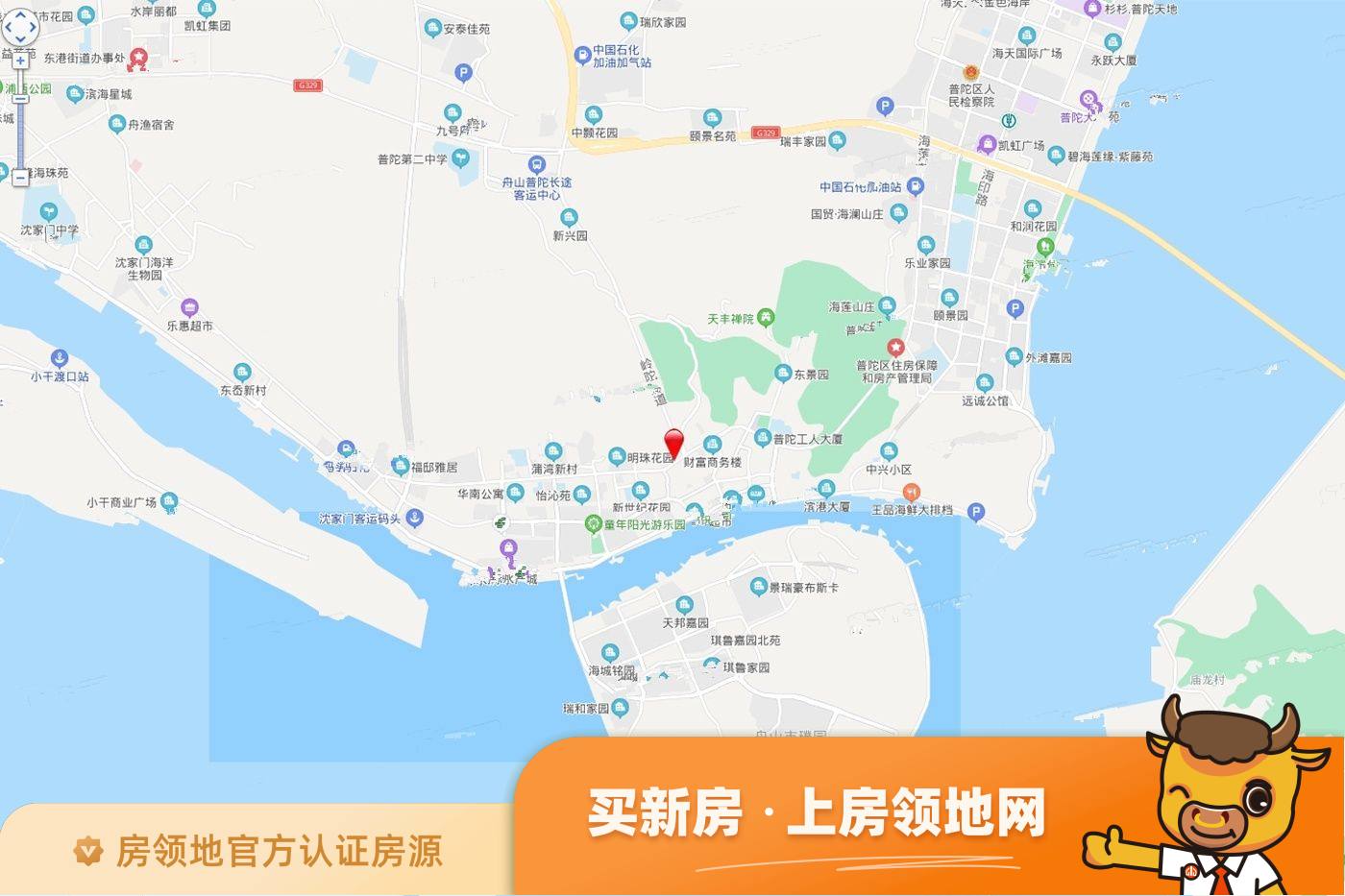 祥生海樾门第苑位置交通图1