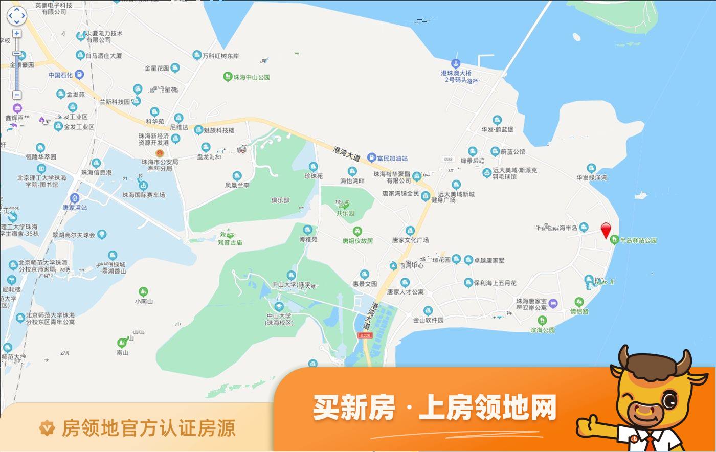 天恒湾景位置交通图40