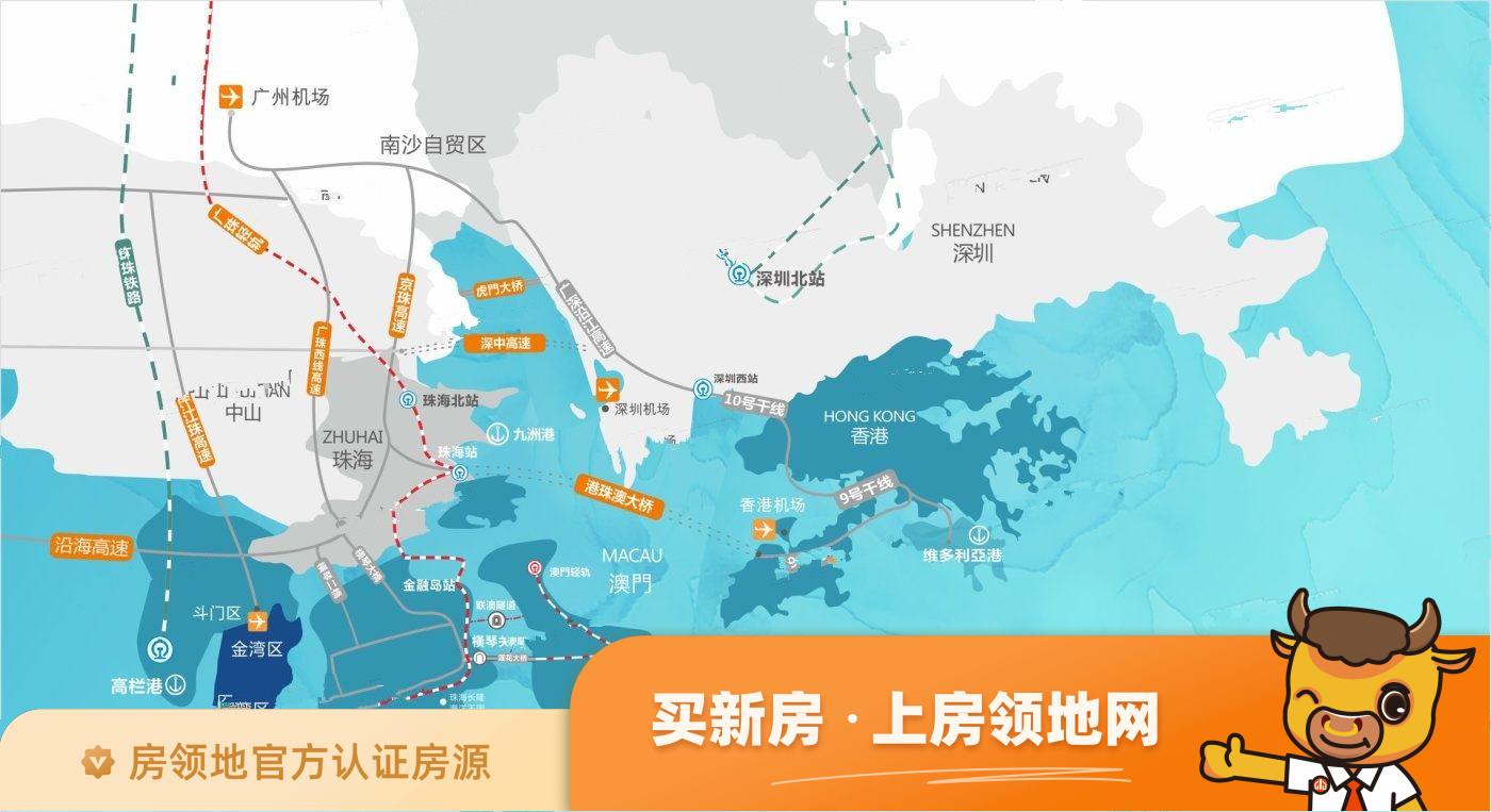 天誉珠海湾位置交通图36