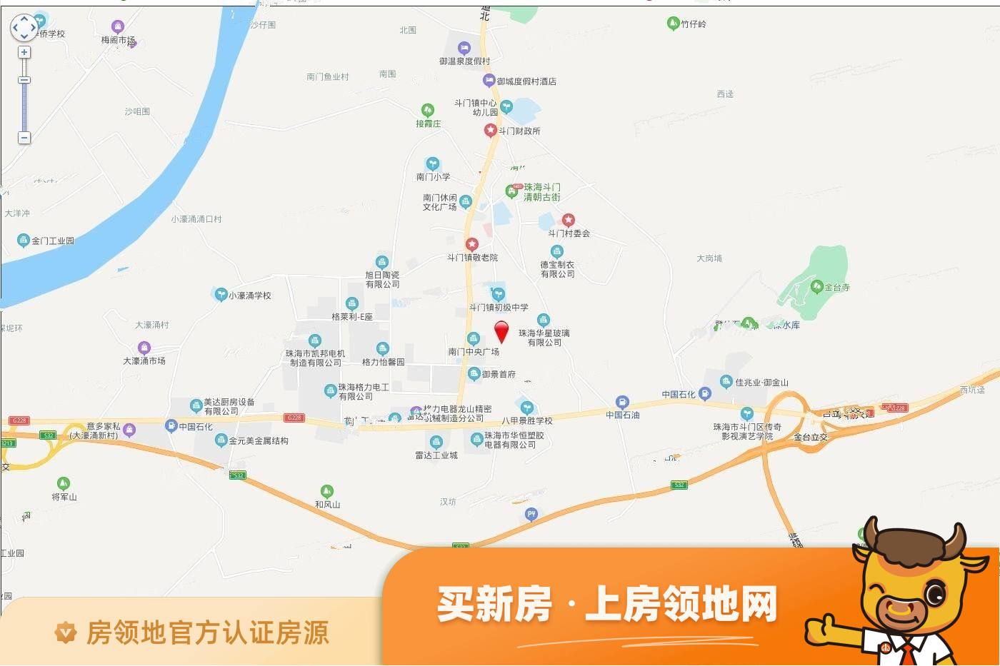 峰泽丽苑位置交通图1
