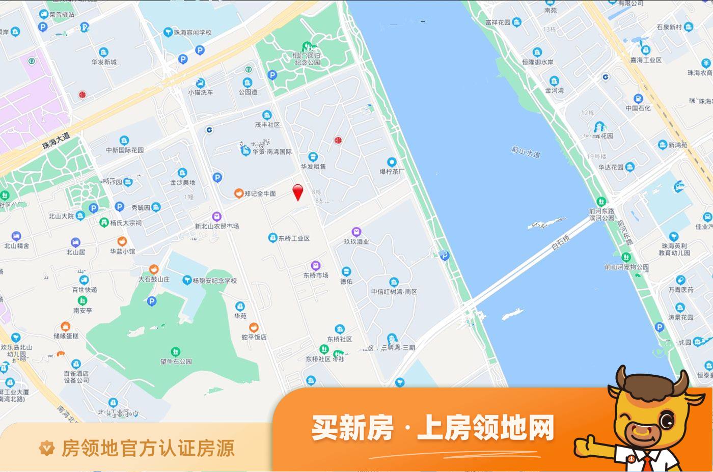 绿景玺悦湾位置交通图1