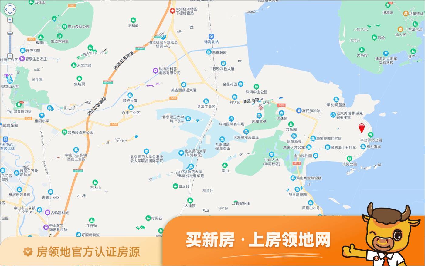 仁恒滨海半岛位置交通图55