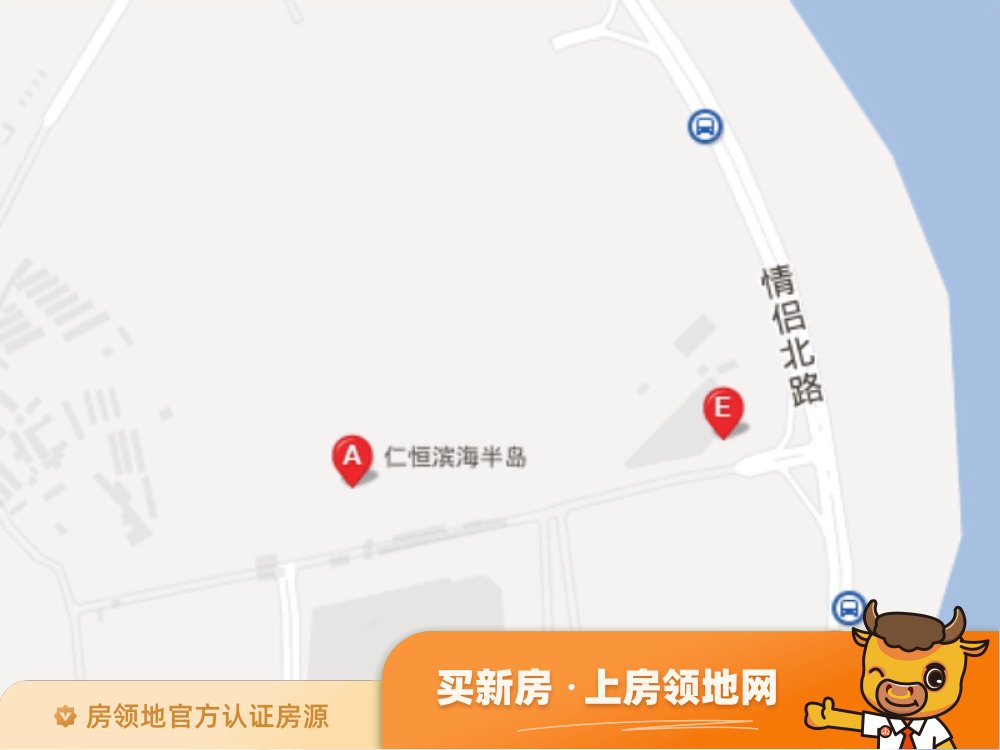 仁恒滨海半岛位置交通图57