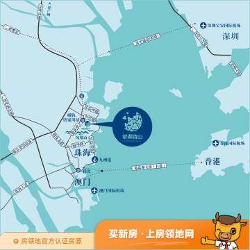 九洲绿城翠湖香山位置交通图4